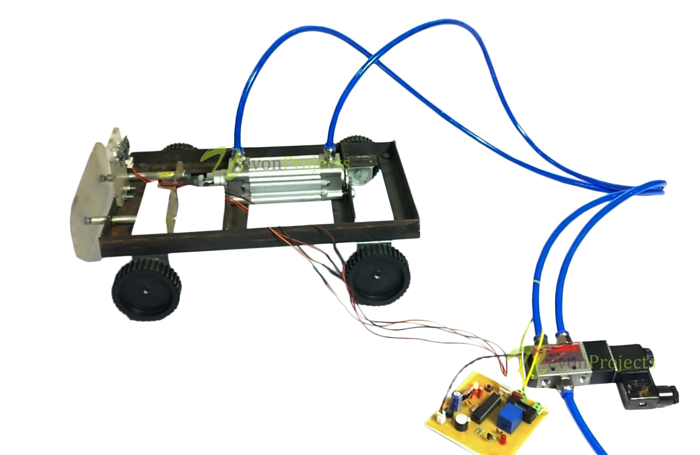 Air Powered Pneumatic Vehicle Bumper