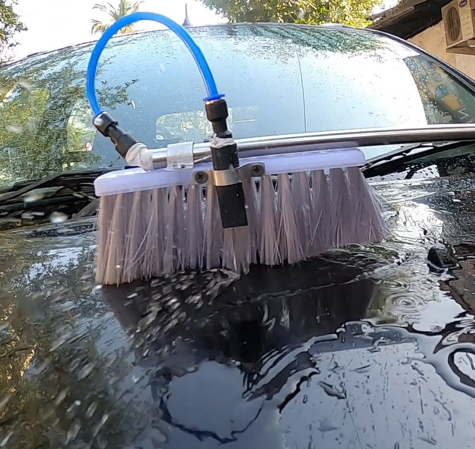 Auto Drive Car Washing Flow Through Brush with Soap Dispenser - Each