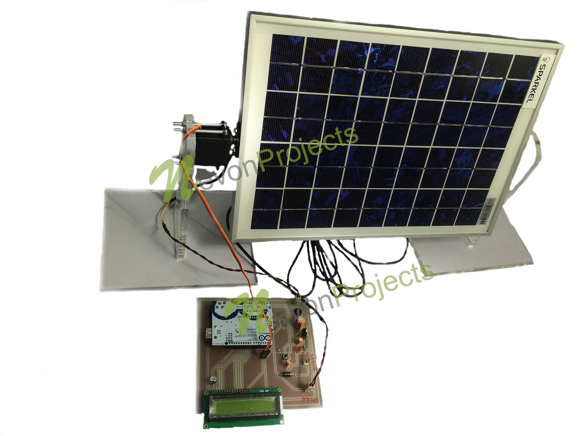 Rotating Solar Panel Using Arduino For High Efficiency