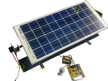 Rotating Solar Inverter Project using Microcontroller