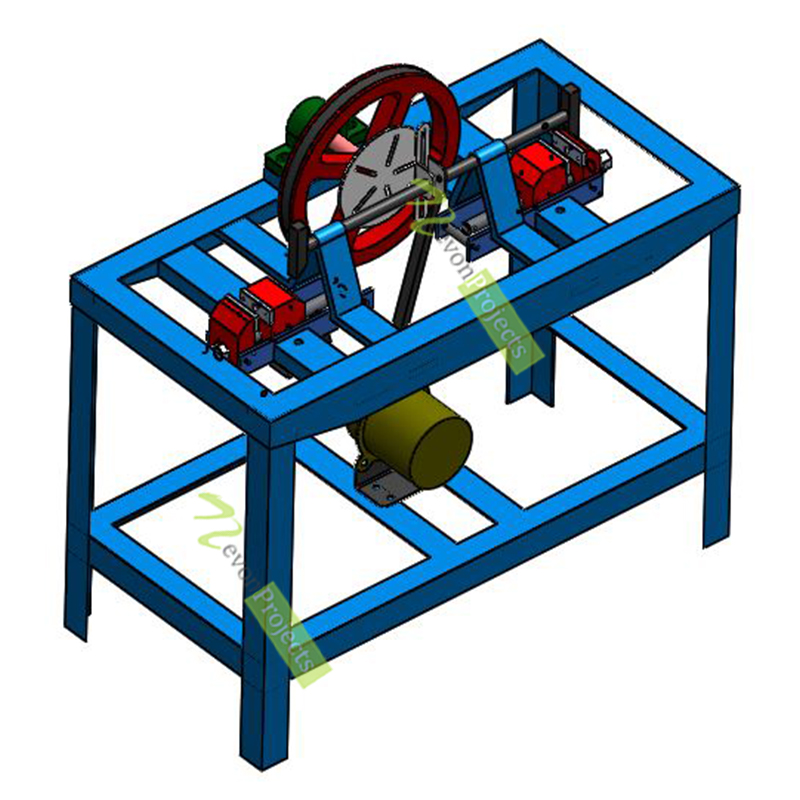 Solidworks Design and Simulation of Dual Side Shaper Machine