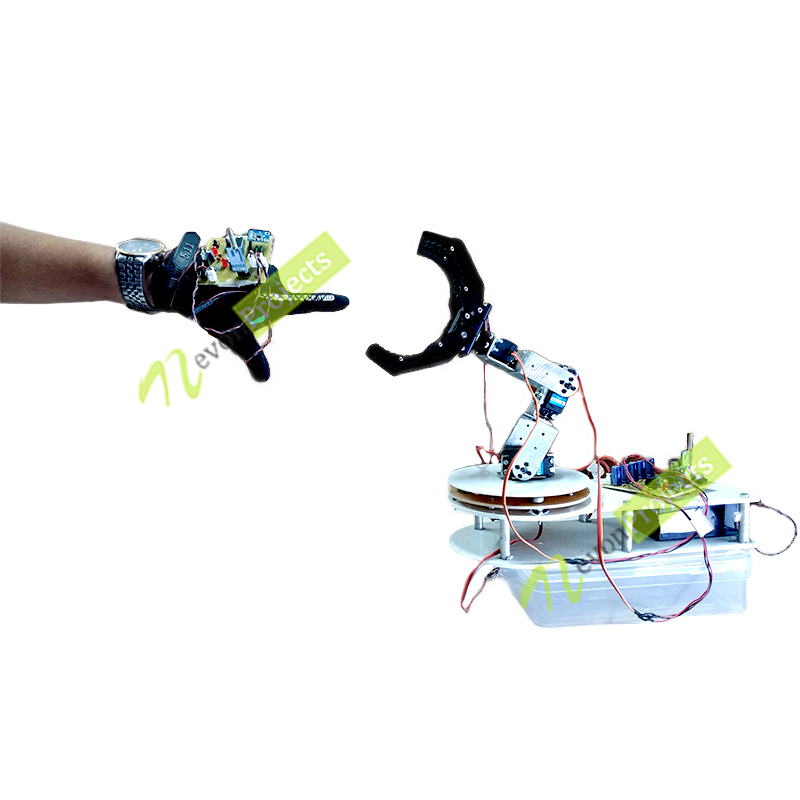 hand controlled robotic arm