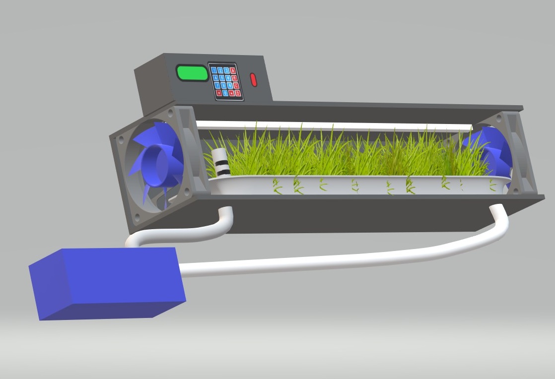 DIY hydroponic grow chamber
