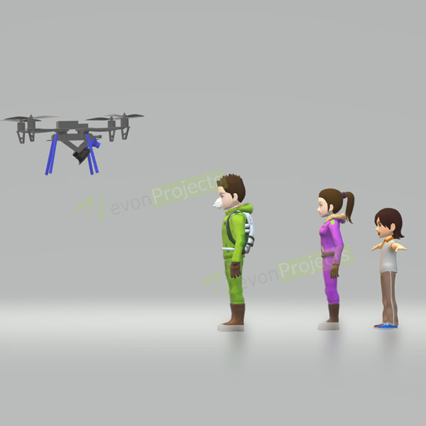 social distancing drone covid