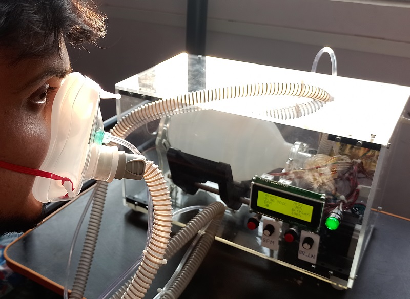 Diy Ventilator Using Arduino With Blood Oxygen Sensing For Covid Pandemic Nevon Projects - Diy Oxygen Flow Meter With Arduino