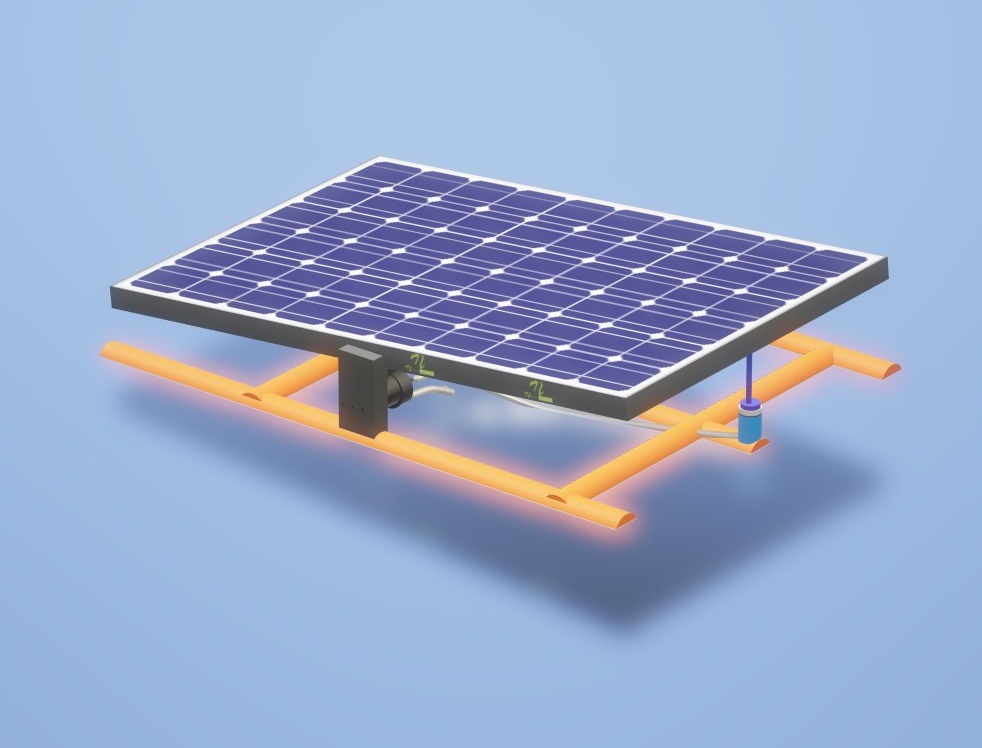 Nevon floating solar panel