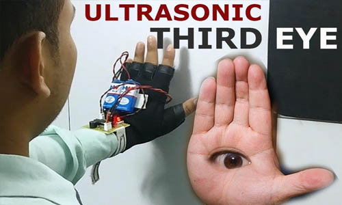Ultrasonic third eye for blind