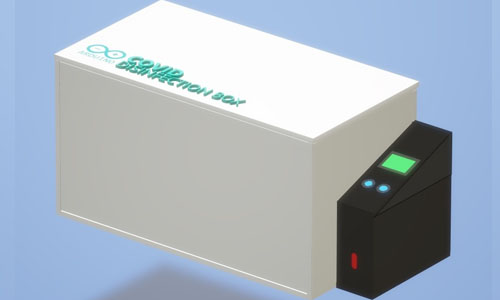 Arduino covid disinfection box