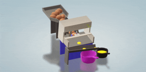 Nevon egg breaker yolk separator machine