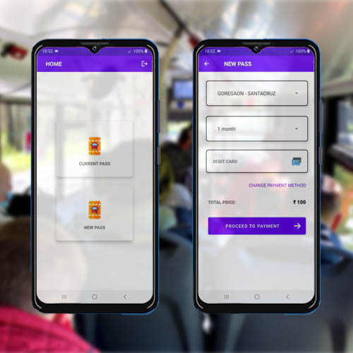 Nevon Android Smart Bus Pass App