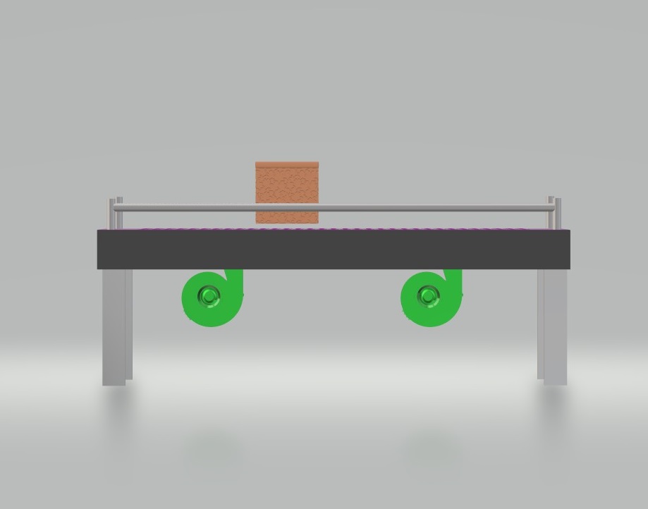 Contactless Air Conveyor For Goods Movement