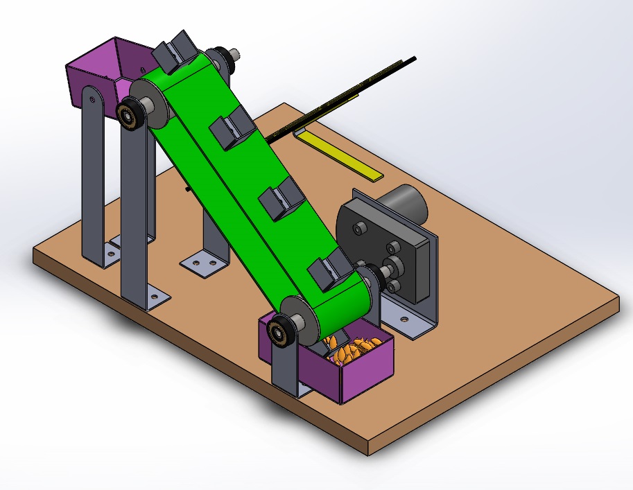 Nevon Design and Fabrication of Bucket Conveyor System