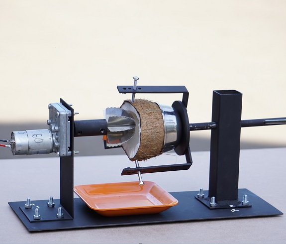 Automated Coconut Scraping Machine